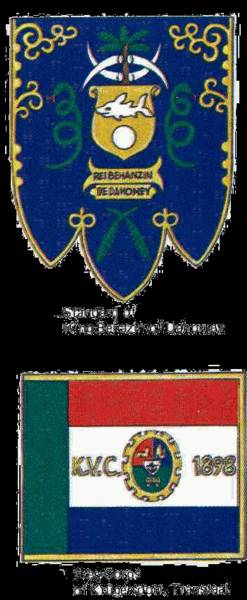 Dahomeyan and Transvaal Boer flags