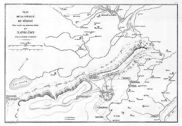 map of the battle of Sediman 1803