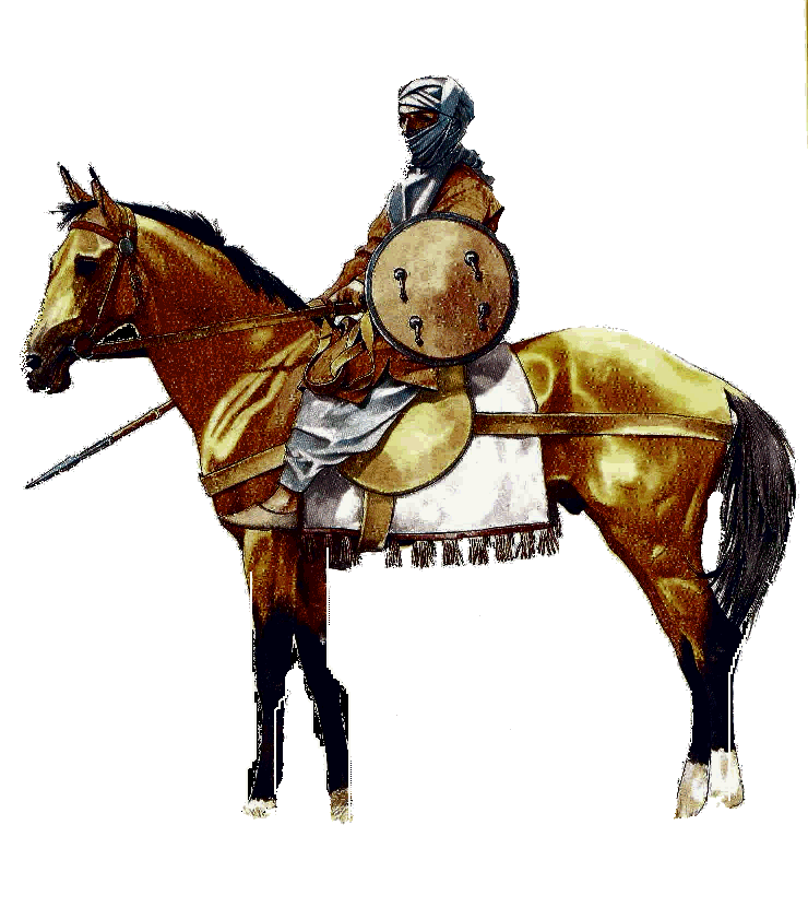 Moorish = Andalucian horse of the C10AD