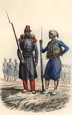 French North African troops