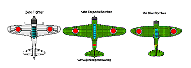 japanese carrier planes of ww2