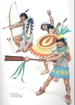 Aztec warriors