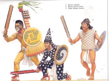 Mexica warriors