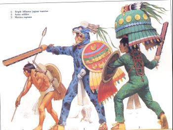 Mexica warriors