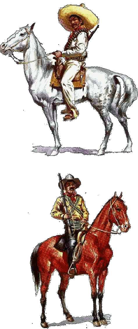 Zapatista and Villista cavalry