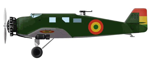 Bolivian Junkers bomber