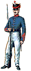 Chilean infantry 1839