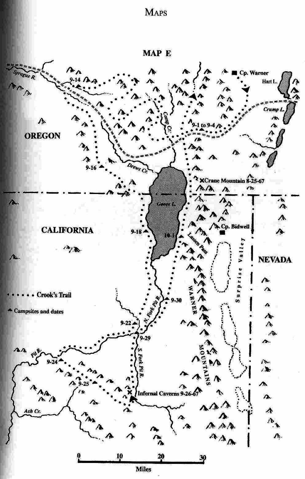 Indian fights around Lake Tahoe