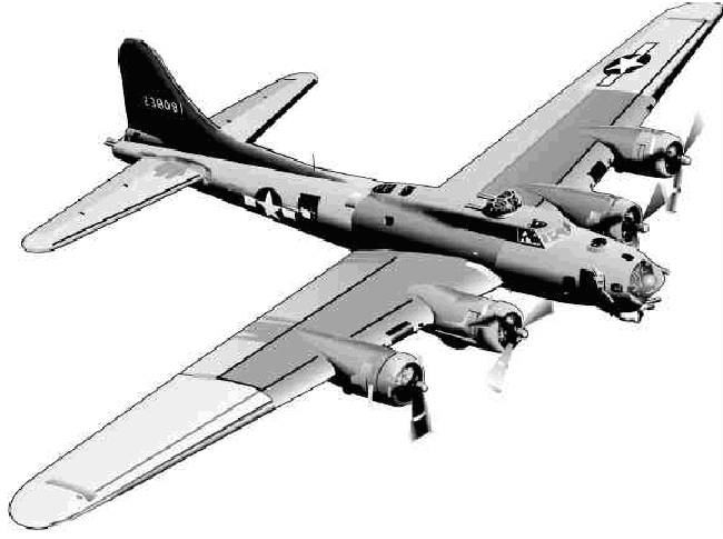 Flying Fortress bomber