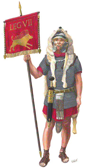Late Roman battle standard