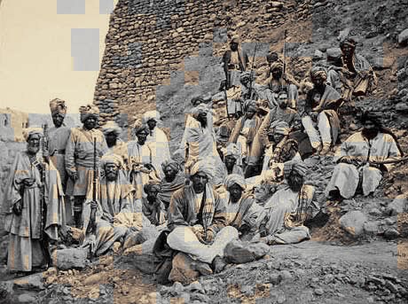 afghan tribesmen later C19