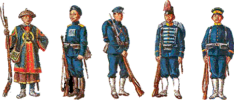 east asian troops 1890-1914