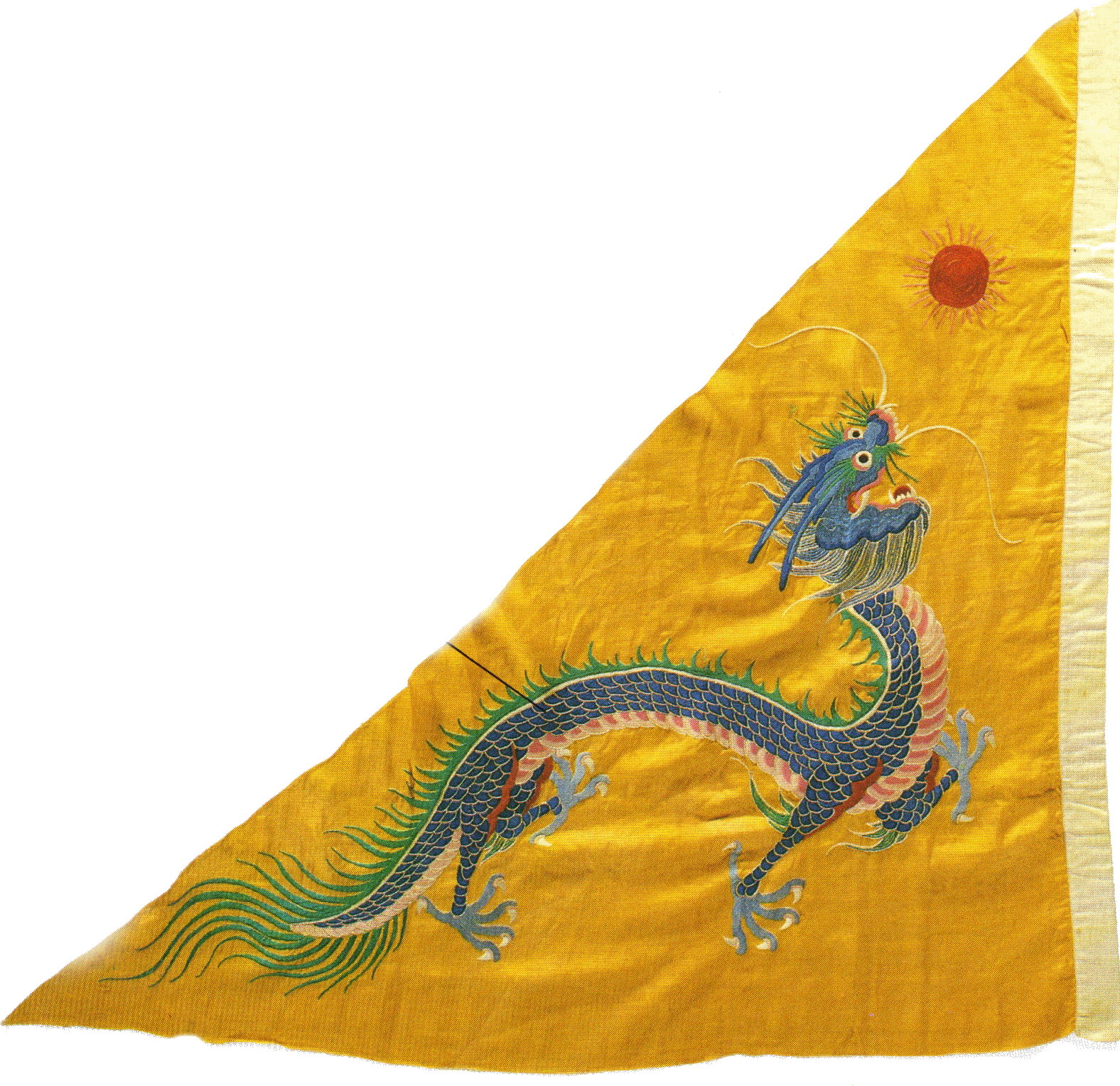 imperial chinese flag 1872-90