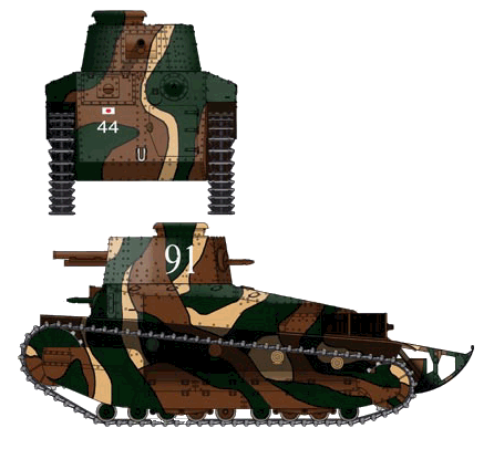 Medium tank 89c