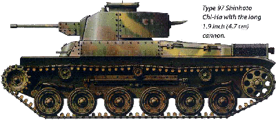 long barrelled type 97 chi-ha