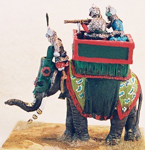 Gajnal elephant and crew