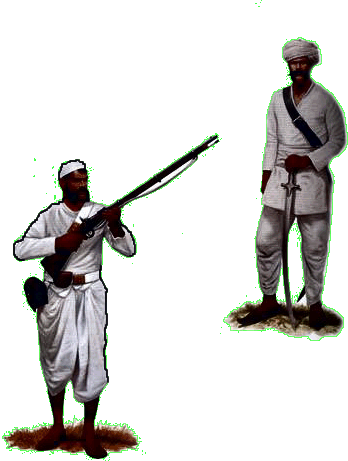 sepoy mutineers of 1857