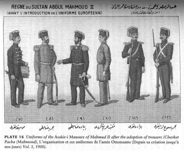 New model troops of Mahmud II prior to 1840
