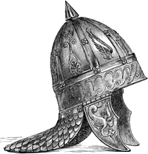 C17 turk or persian cavalry helmet 