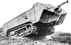 French St Chamond tank