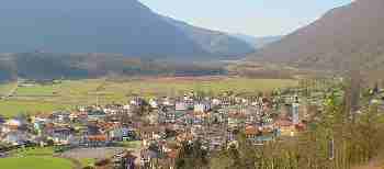 Caporetto village as it is today