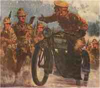 Canadian dispatch rider