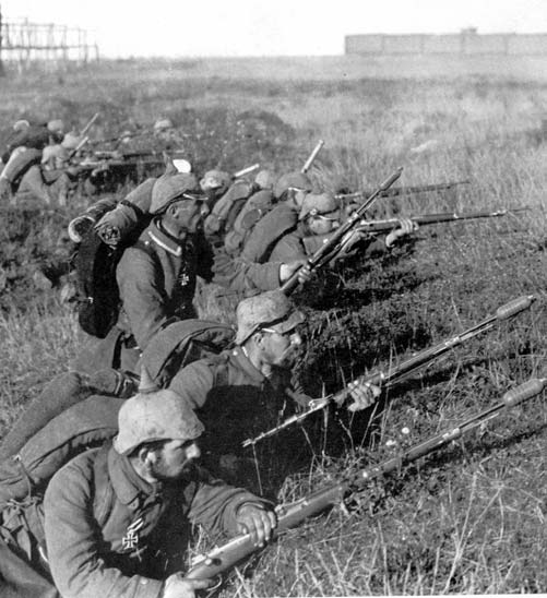 on the Marne september 1914 - the farthest point of the German advance