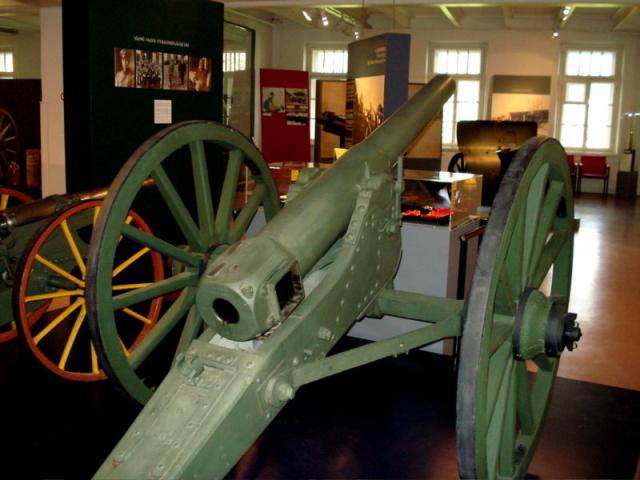 Russian 87mm field gun