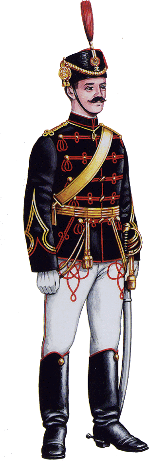 Romanian hussar 1913