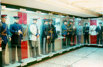 Display in the Bucharest military museum