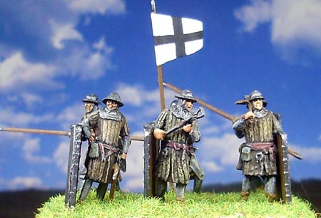Crusader crossbowmen - possibly mercenaries