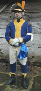 infantry officer 1779