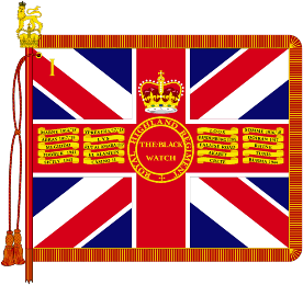 modern flag of the Black Watch