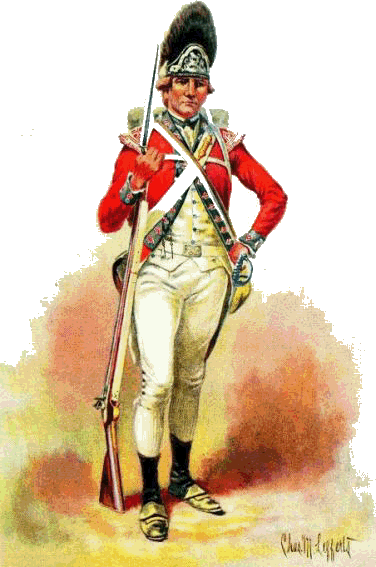 British grenadier 1776