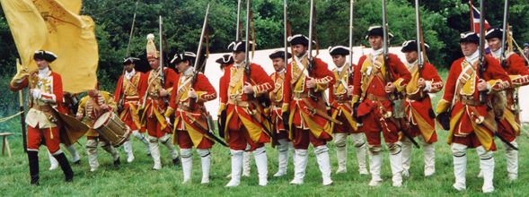 C18 British infantry