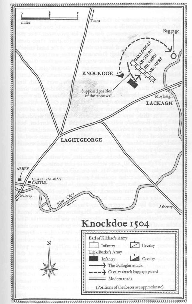 map of Knockdoe 1504