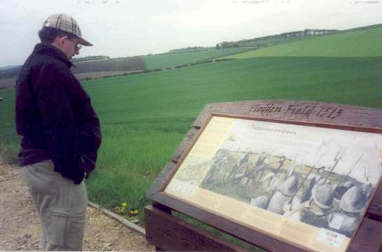 webmaster on the site of the scottish disaster in 1515