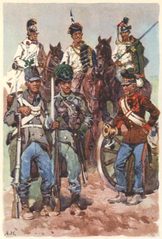 assorted Austrians of 1866