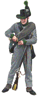Braunchweig = Brunswick rifleman of the Napoleonic Wars