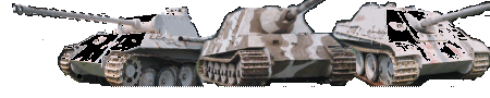 German tanks and tank destroyers