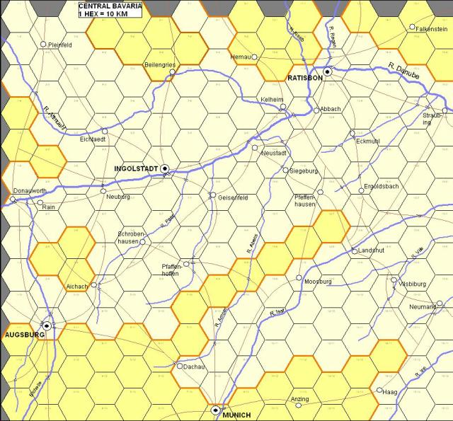 double click for hex map of Bavaria