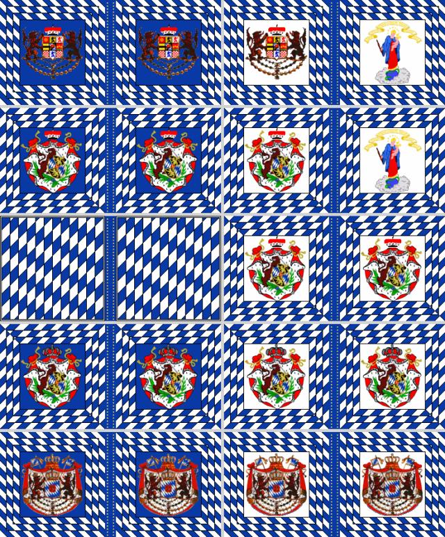 bavarian flags 1786 - 1808