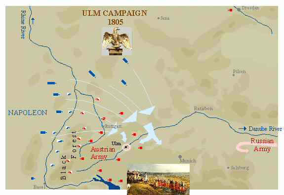 Napoleons masterly Ulm campaign of 1805