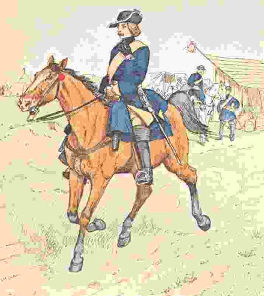 prussian dragoon 1740s