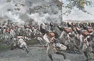 Austrian grenadiers assault 1809