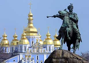 Khmelnitsky - statue in Kiev