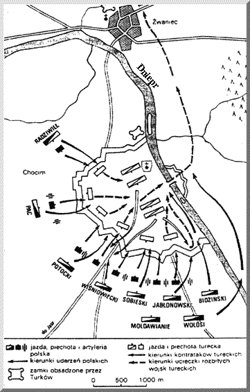 Polish assault on Chocim 1672
