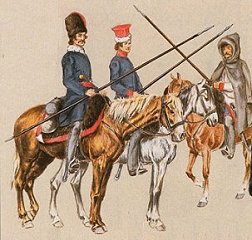 Polish light horse in campaign dress