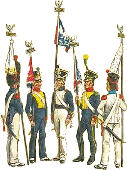 Polish eagle bearers 1800-15