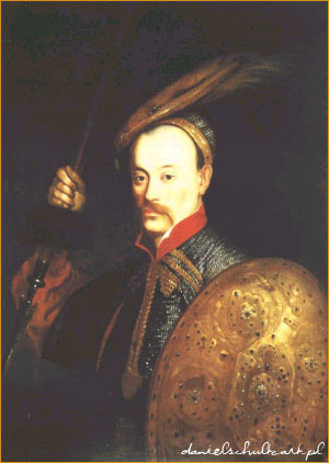 Gosiewski - a C17 Polish general accoutred in neo Sarmatian style